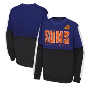 Lids Youth Purple/Black Phoenix Suns Strong Side Pullover Sweatshirt