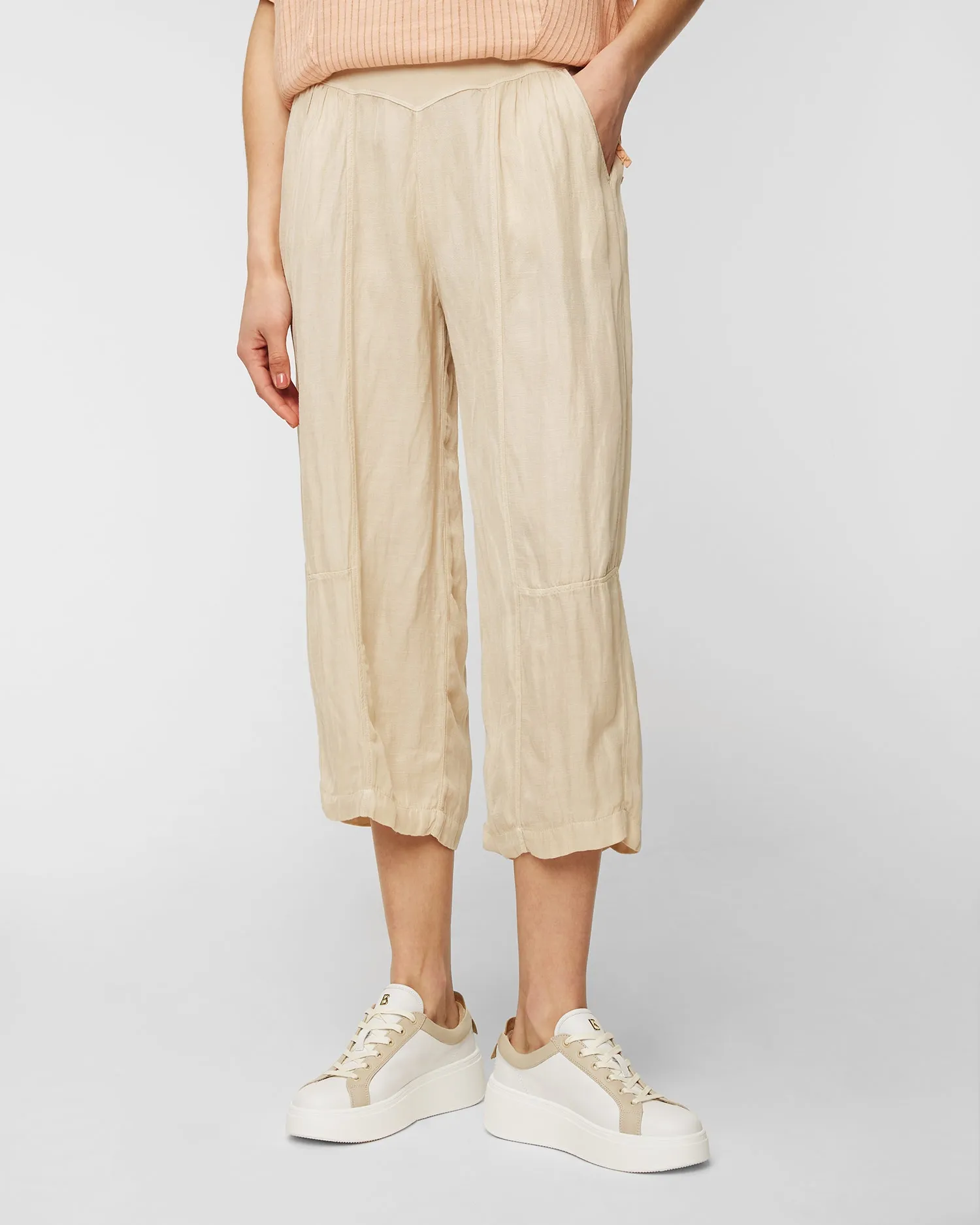 Linen trousers Deha D83577-75108