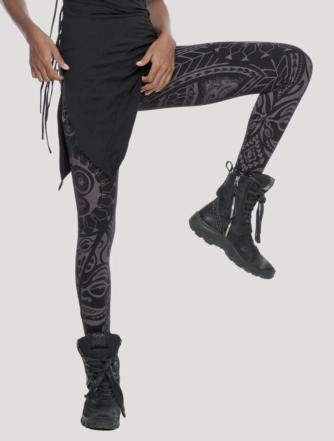 Long Necka Tribal Leggings