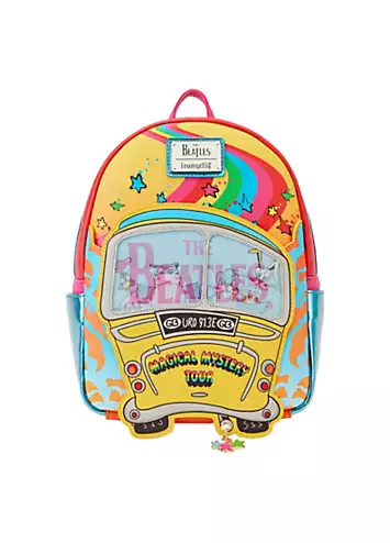 Loungefly The Beatles Magical Mystery Tour Bus Mini Backpack | Kaleidoscope