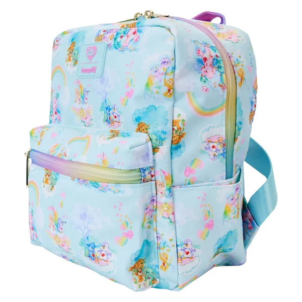 Loungefly x Care Bears Cousins AOP Nylon Small Square Mini Backpack