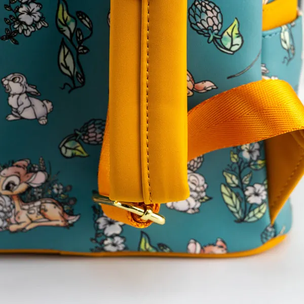 Loungefly x Disney Bambi Floral All Over Print Mini Backpack