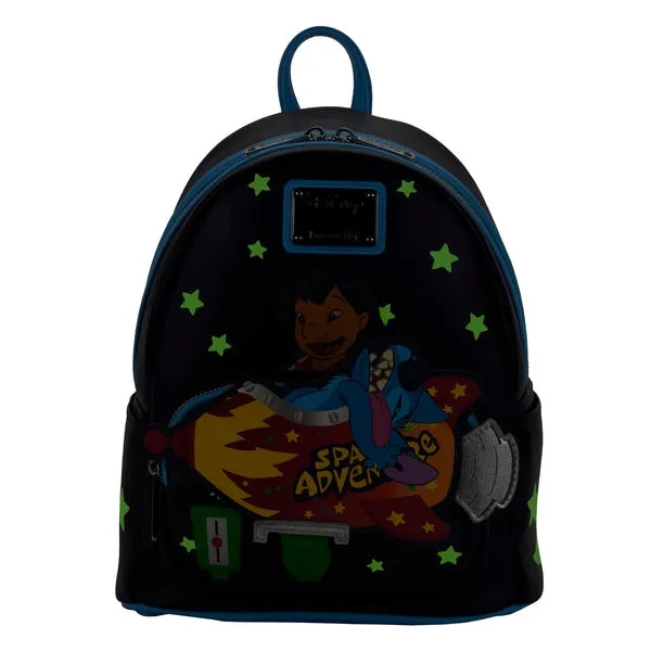 Loungefly x Disney Lilo and Stitch Space Adventure Mini Backpack