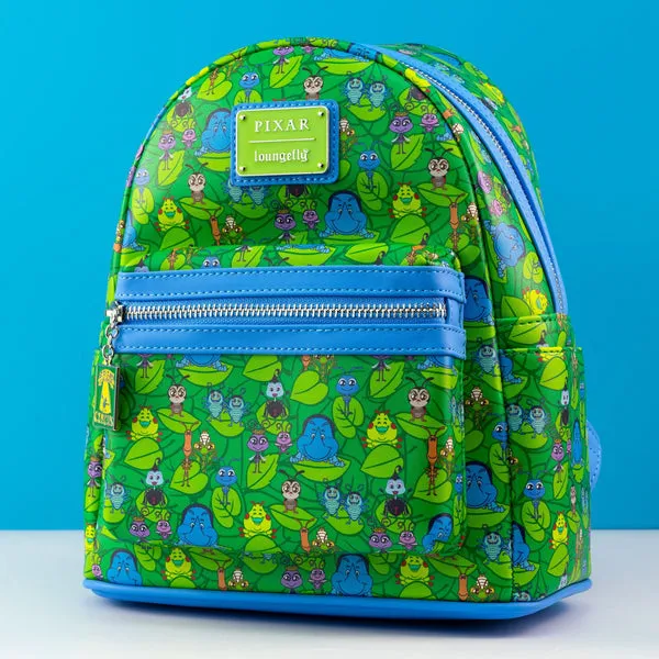 Loungefly x Disney Pixar A Bugs Life All Over Print Mini Backpack