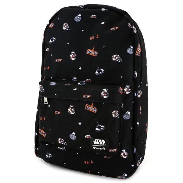 Loungefly x Star Wars BB-8 All Over Print Nylon Backpack