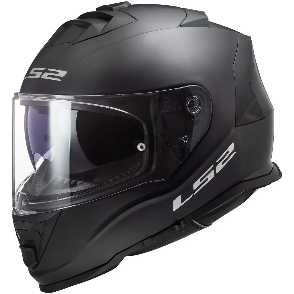 LS2 FF800 Storm II Plain Helmet - Matt Black