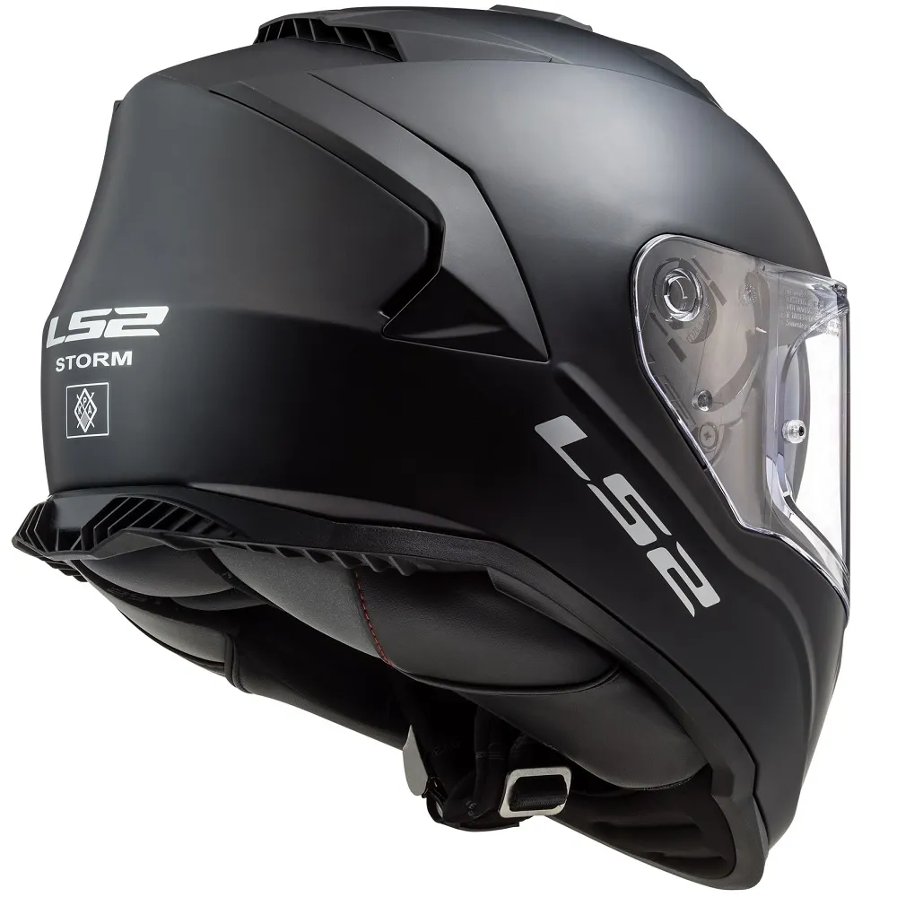 LS2 FF800 Storm II Plain Helmet - Matt Black