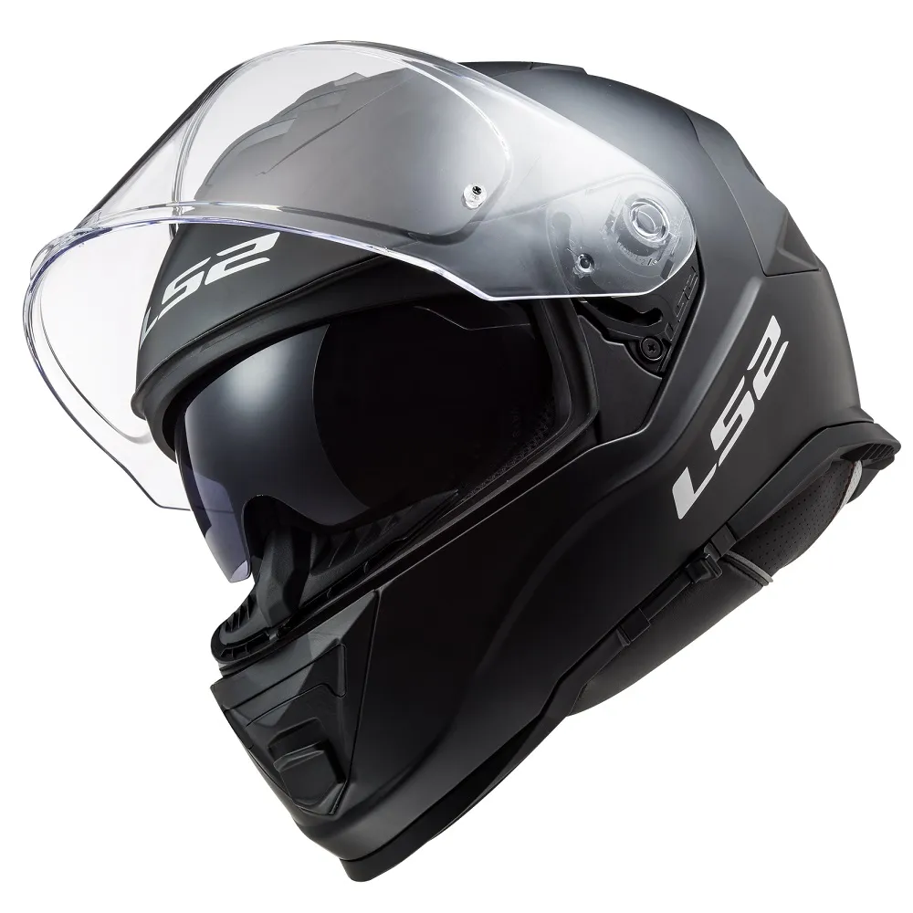 LS2 FF800 Storm II Plain Helmet - Matt Black