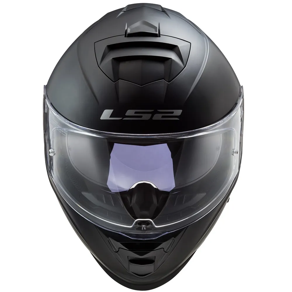 LS2 FF800 Storm II Plain Helmet - Matt Black