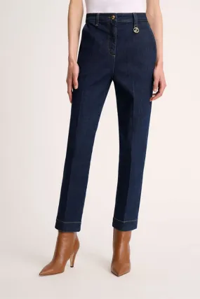 Luisa Spagnoli OPALITE STRAIGHT LEG DENIM JEANS