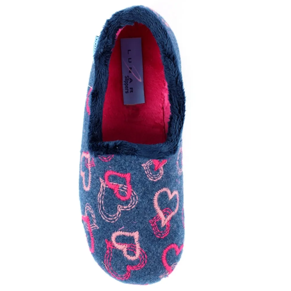 Lunar Hearts Slipper