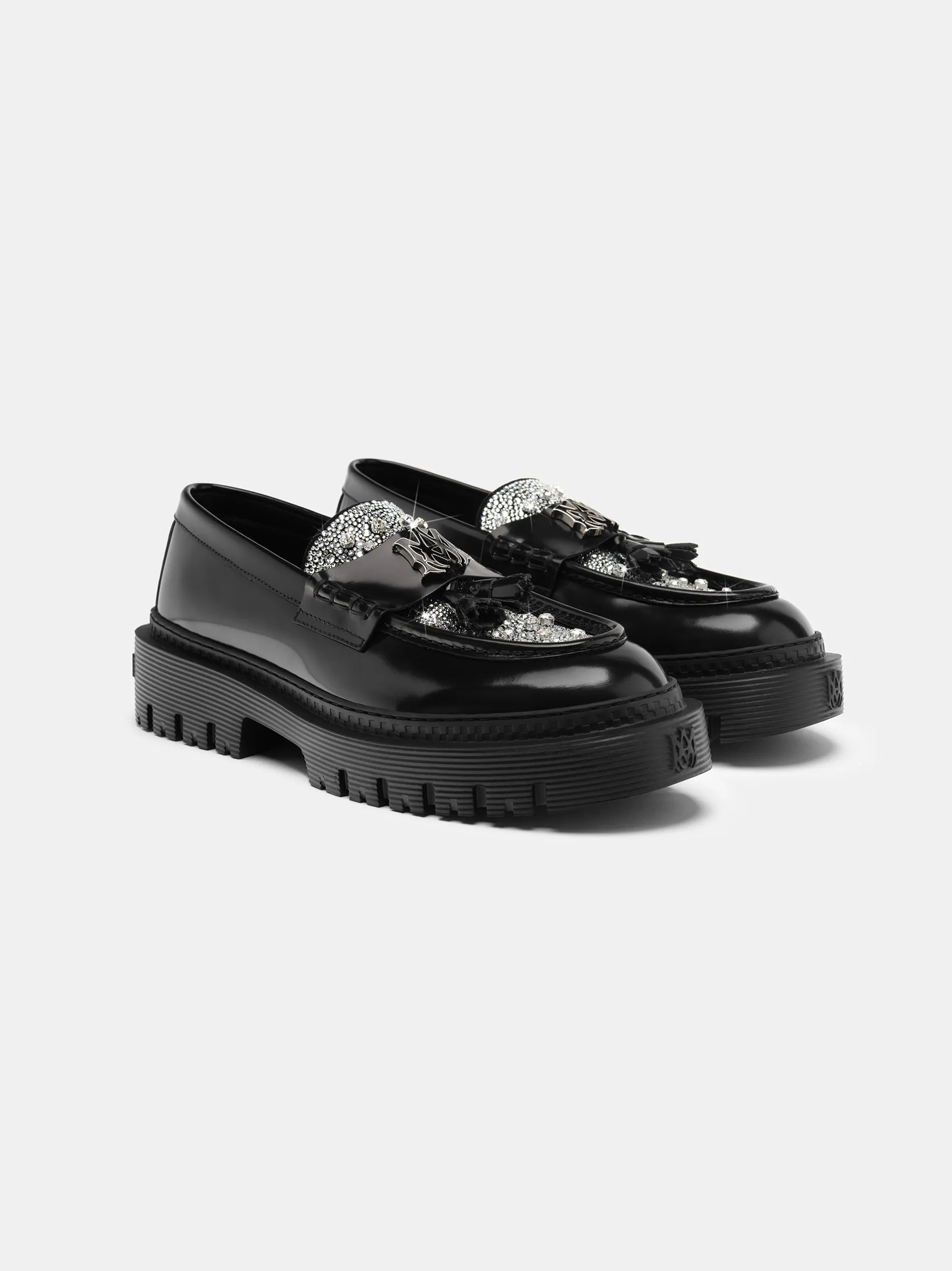 MA TASSLE CRYSTAL JUMBO LOAFER