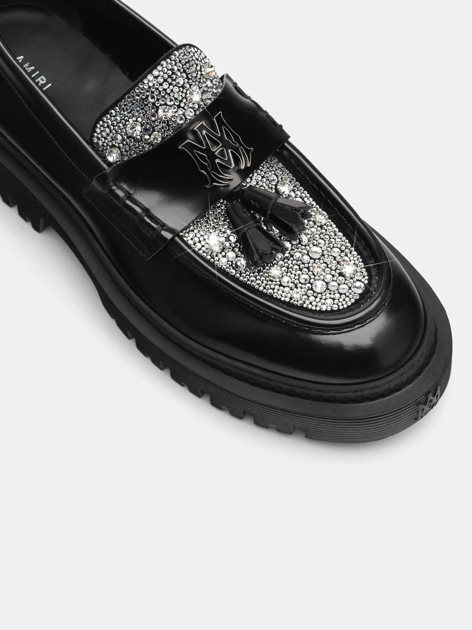 MA TASSLE CRYSTAL JUMBO LOAFER