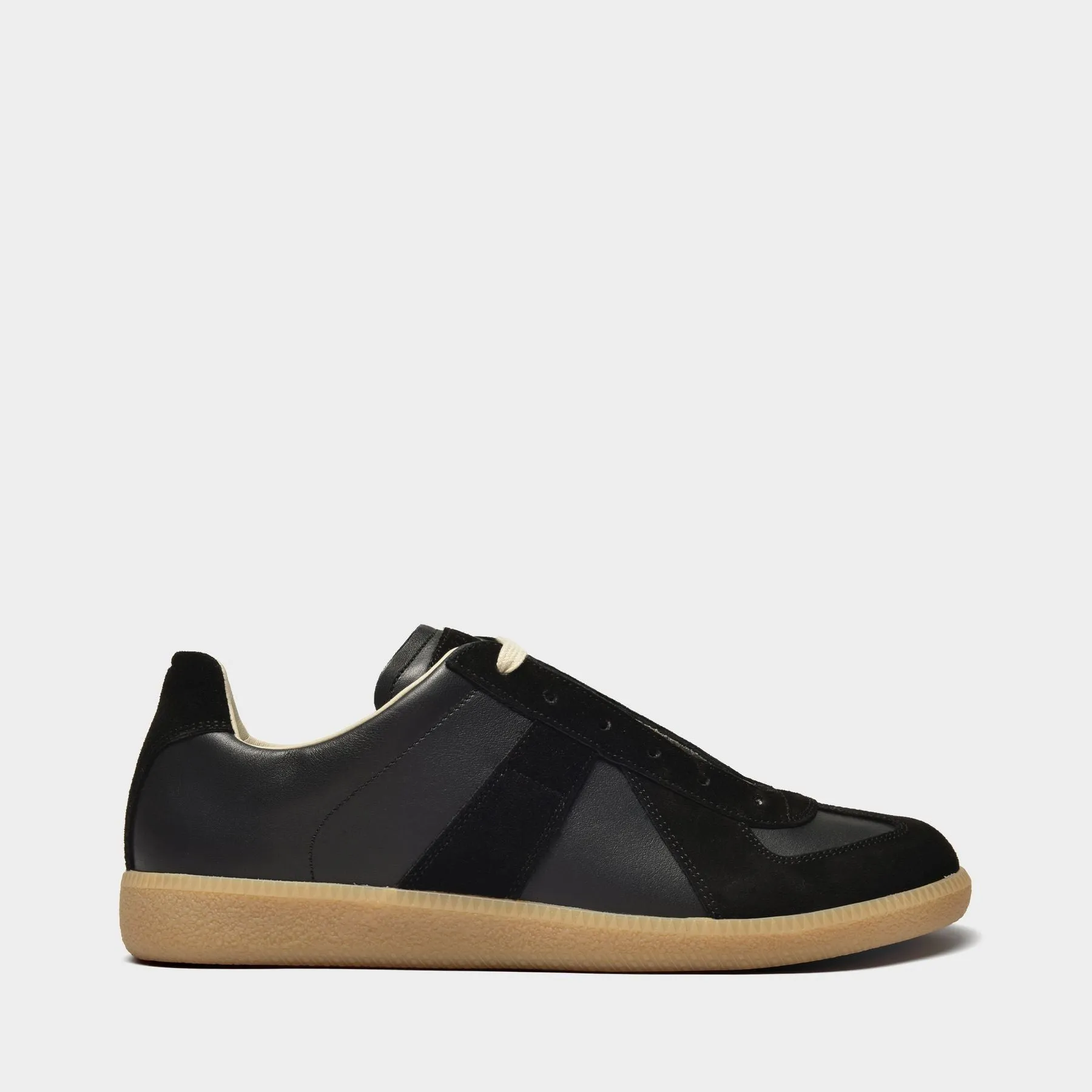 Maison Margiela  Replica Sneakers - Maison Margiela - Black - Leather