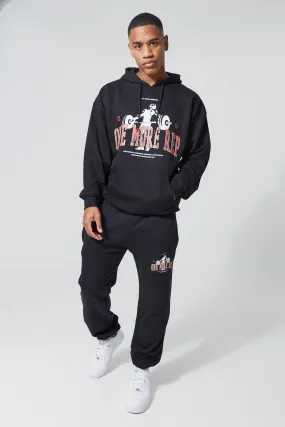 Man Active Oversized One More Rep Tracksuit