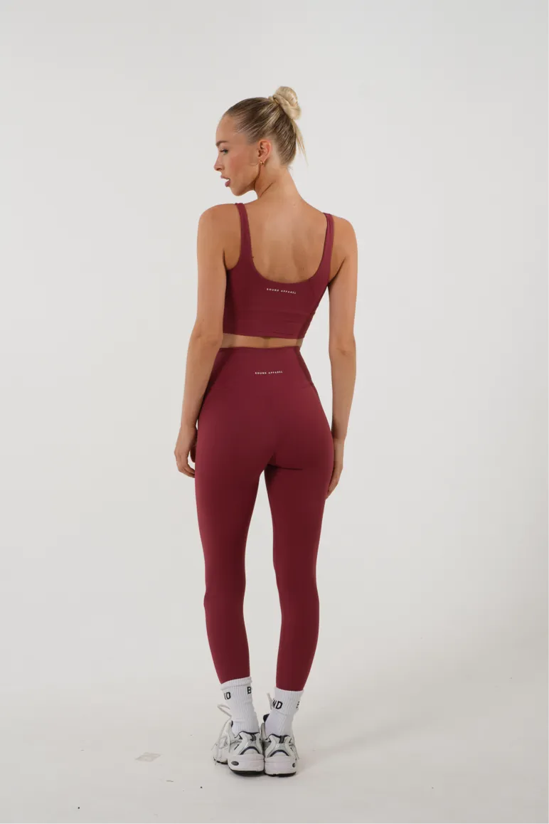 Maroon Boundless Leggings