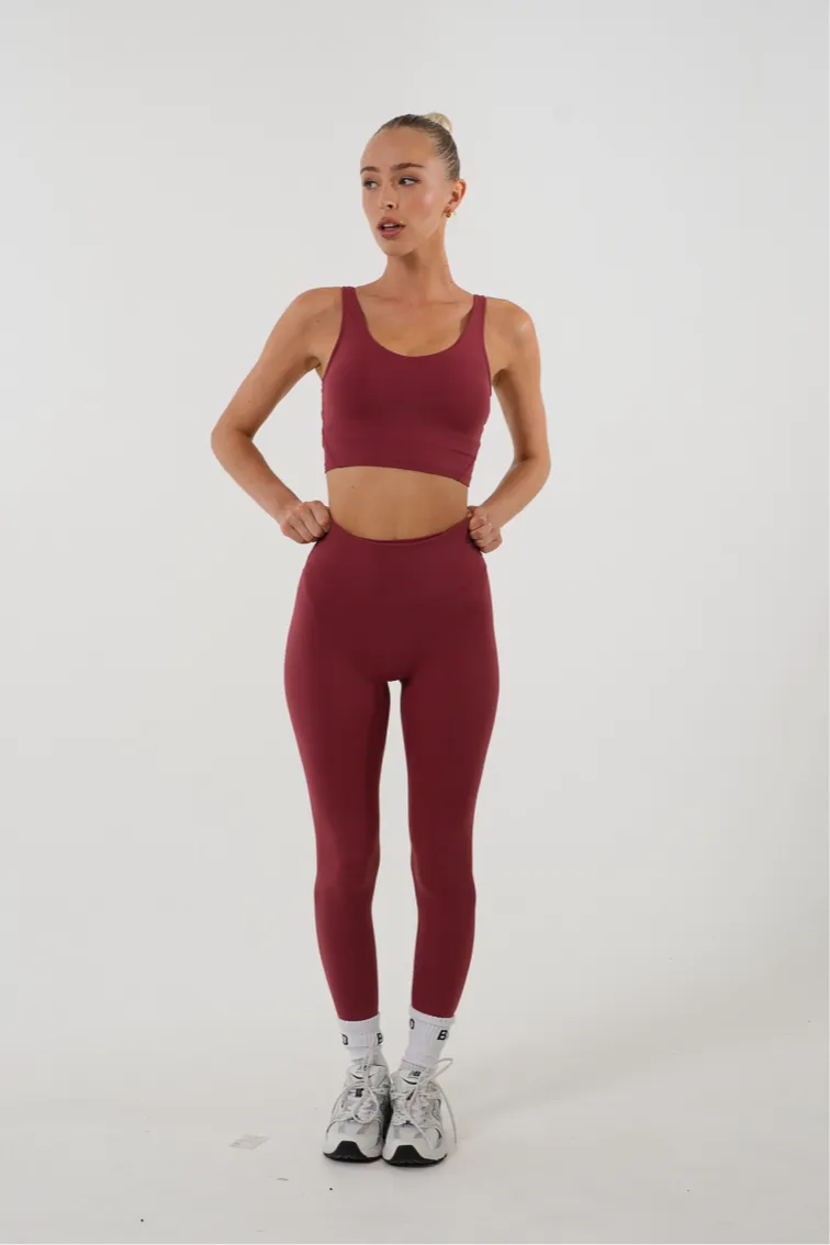 Maroon Boundless Leggings