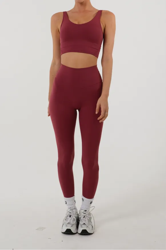 Maroon Boundless Leggings