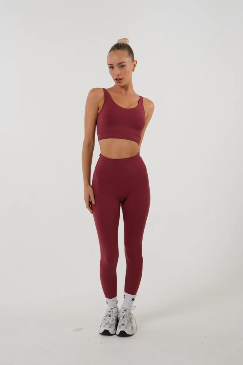 Maroon Boundless Leggings