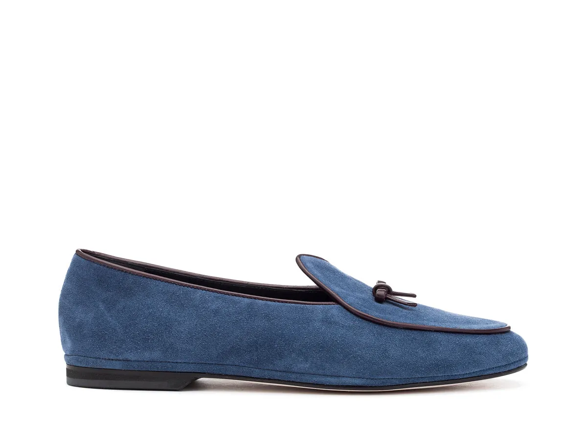 Marphy Loafer Light Navy Velour