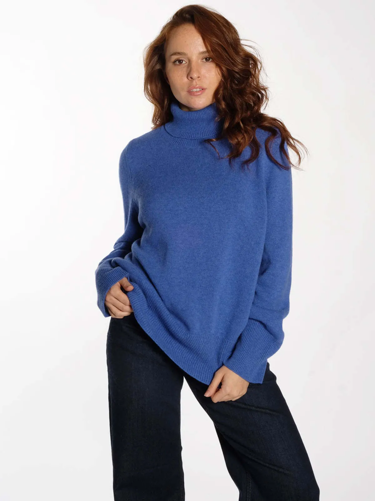 Meghan Jumper - Clear Blue