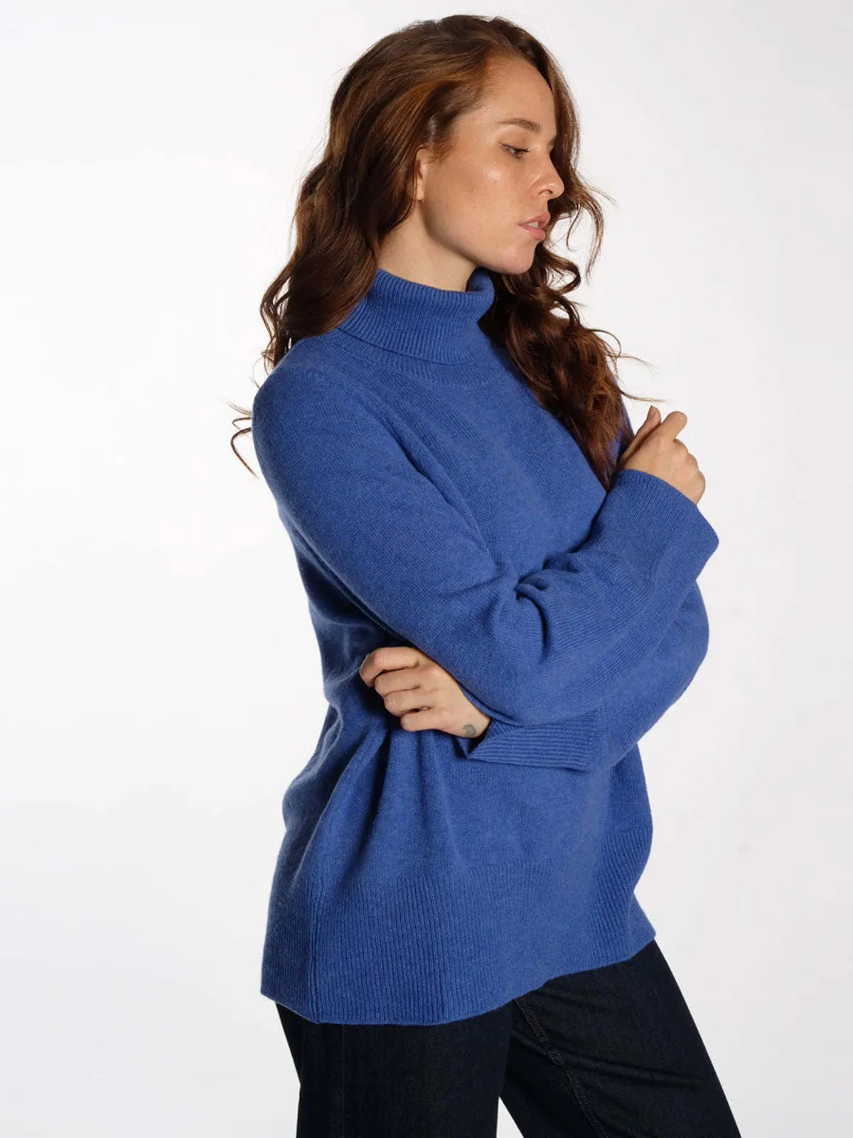 Meghan Jumper - Clear Blue