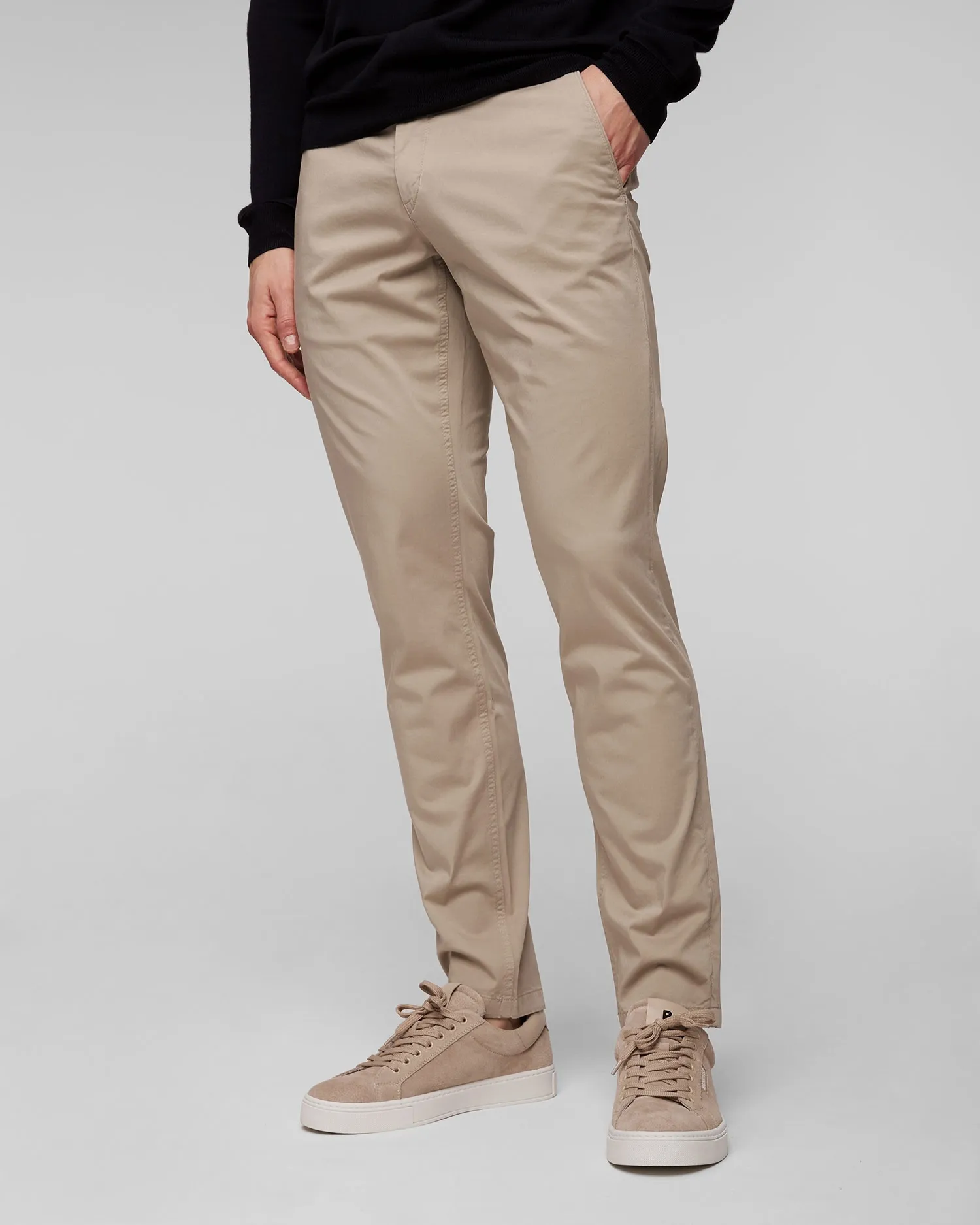 Men's beige trousers BOGNER Niko-G9 18073320-762