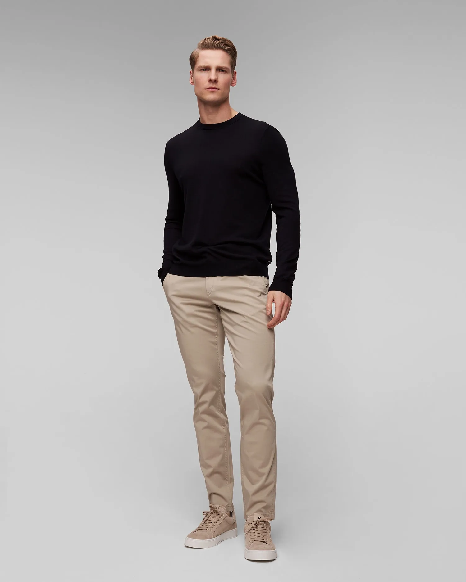 Men's beige trousers BOGNER Niko-G9 18073320-762