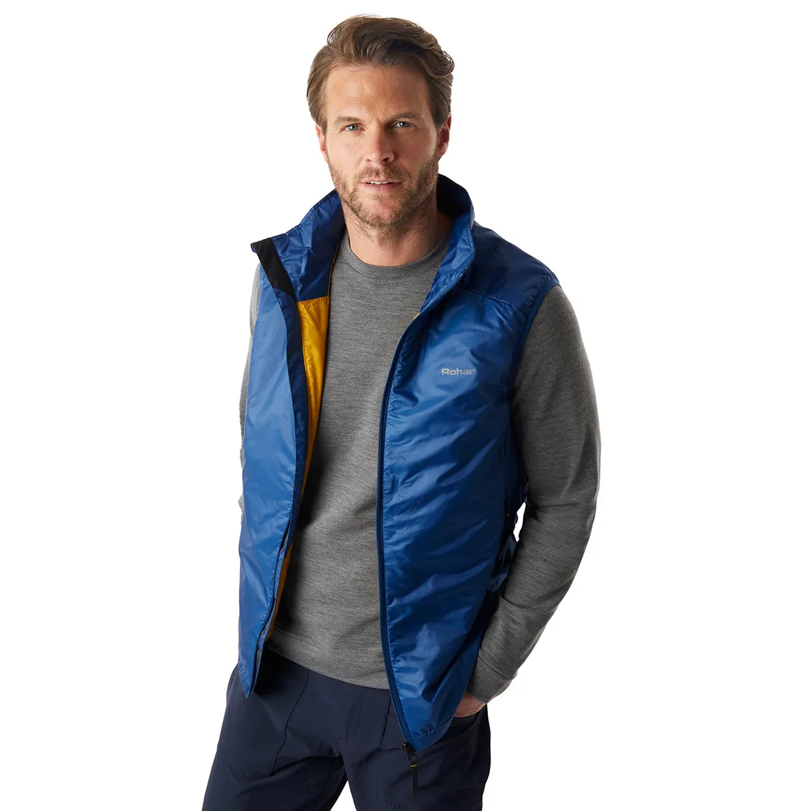 Men's Helios Vest Stratus Blue