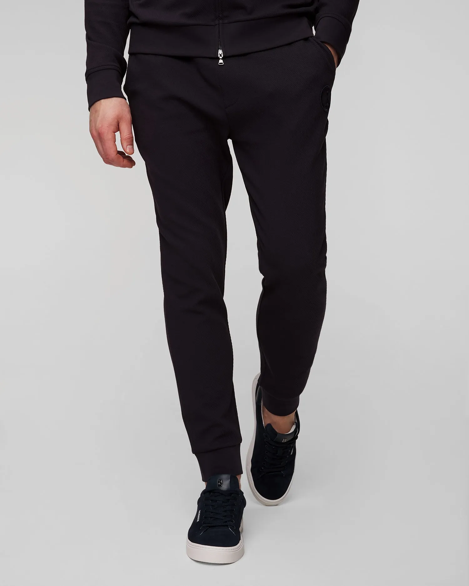 Men's navy blue trousers BOGNER Alfons 11038015-464