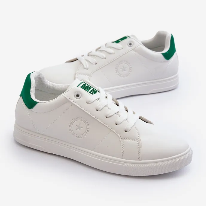 Men's Low Sneakers Eco Leather Big Star NN174280 White