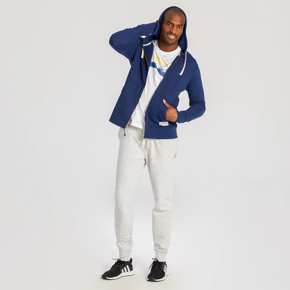 Men's Solid Simply True Fleece Zip Hoodie