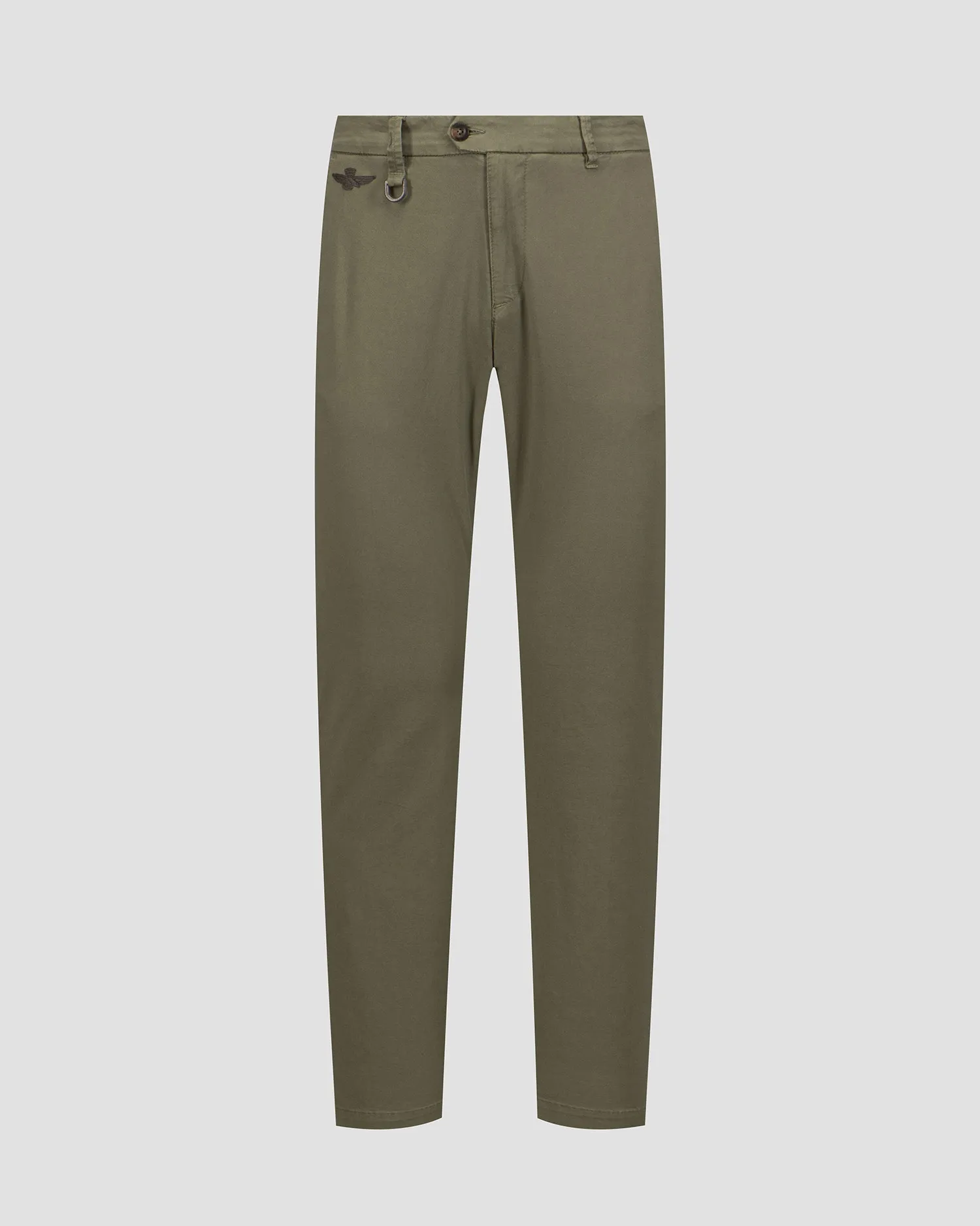 Men’s green trousers Aeronautica Militare 241pa1597ct3293-7273