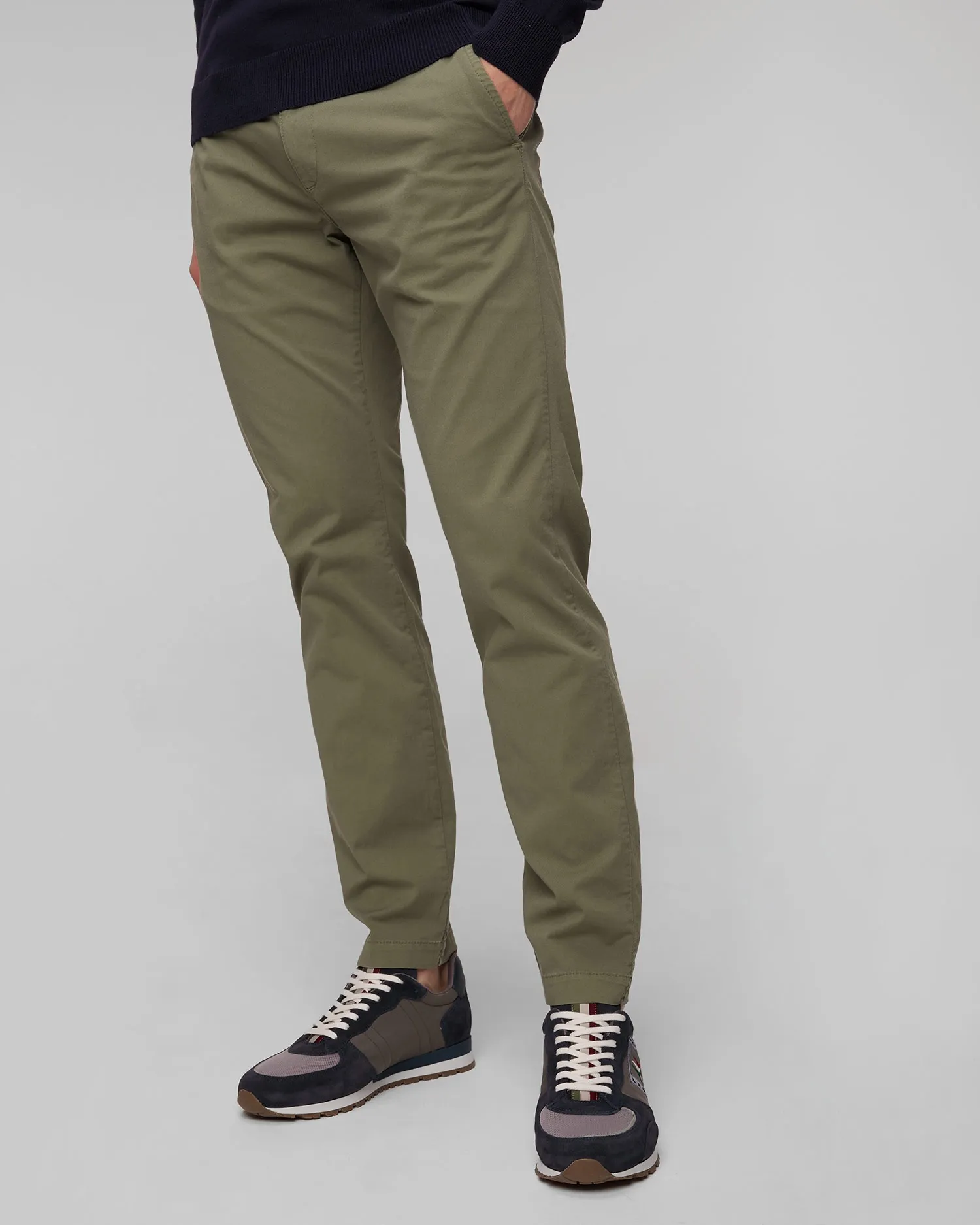 Men’s green trousers Aeronautica Militare 241pa1597ct3293-7273