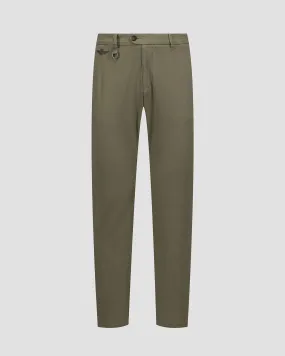 Men’s green trousers Aeronautica Militare 241pa1597ct3293-7273