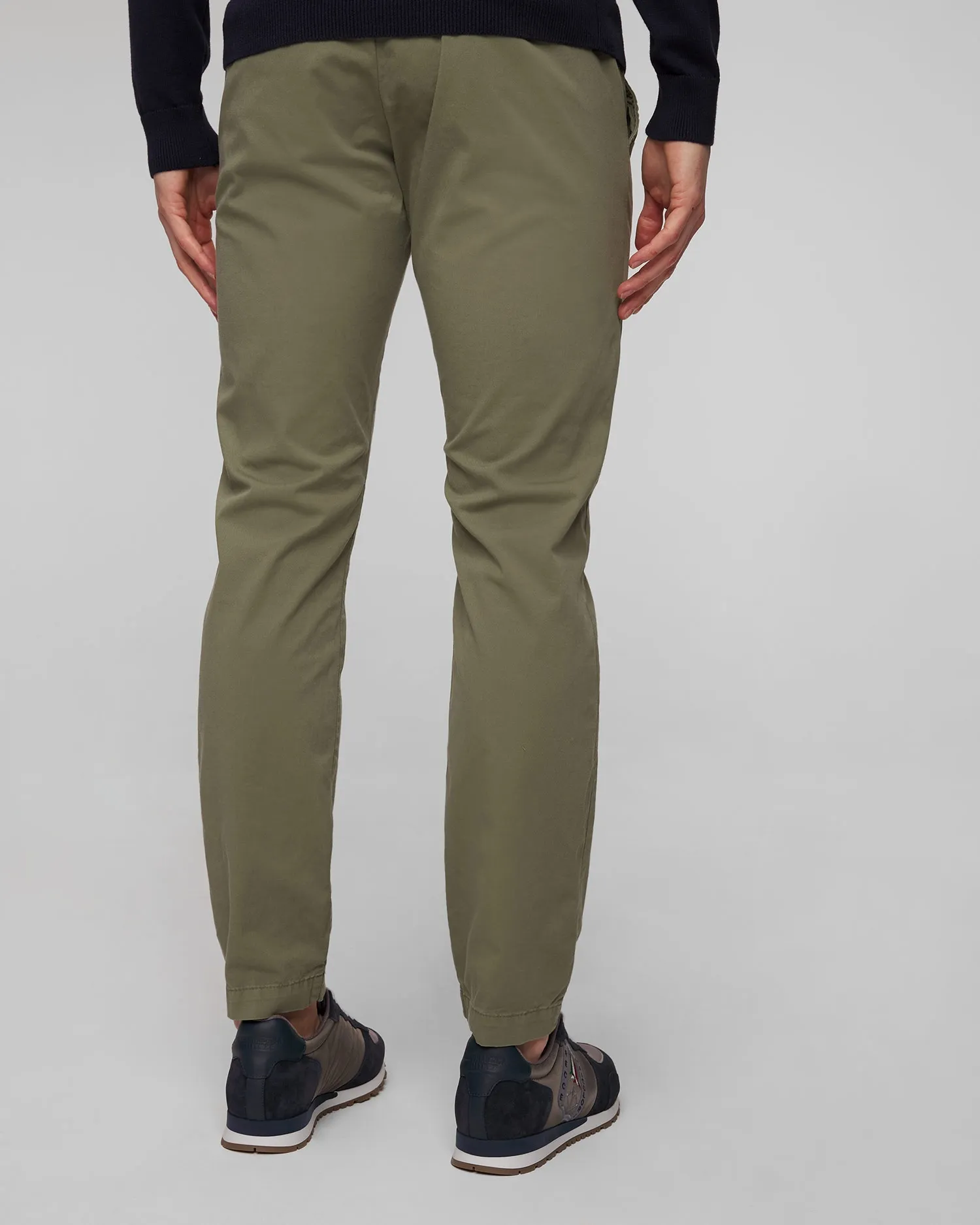 Men’s green trousers Aeronautica Militare 241pa1597ct3293-7273