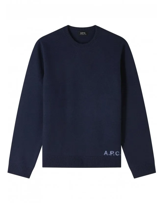 Mens Mens Edward Jumper Dark Navy