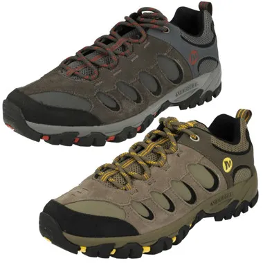 Mens Merrell Casual Lace Up Trainers Ridgepass Bolt