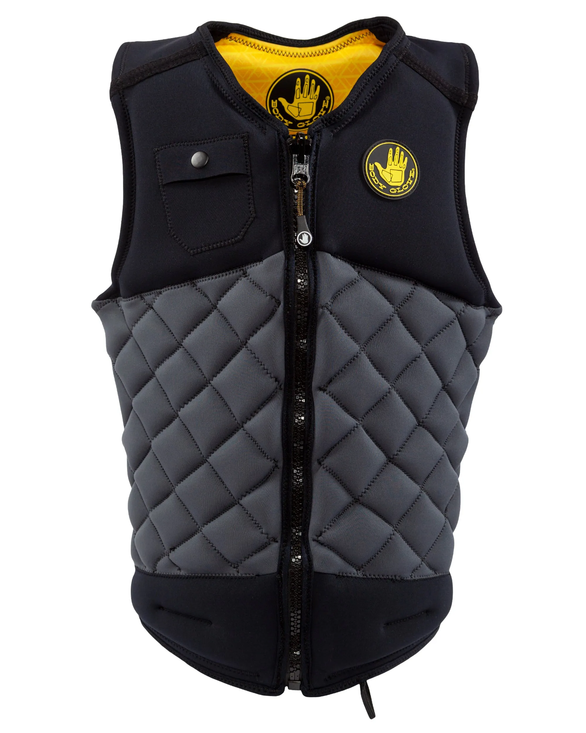 Men's Non-USCGA Comp Vest - Black/Yellow