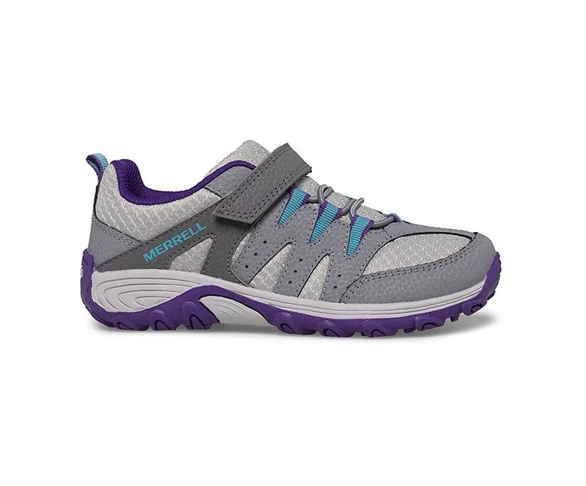 Merrell Kids Outback Low Sneakers - Grey/Purple/Turq