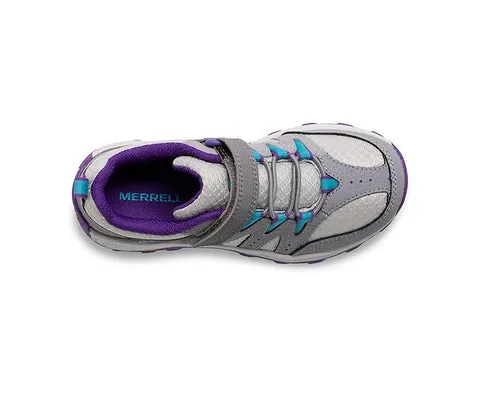 Merrell Kids Outback Low Sneakers - Grey/Purple/Turq