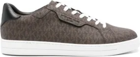 Michael Kors Keating monogram-pattern sneakers Brown