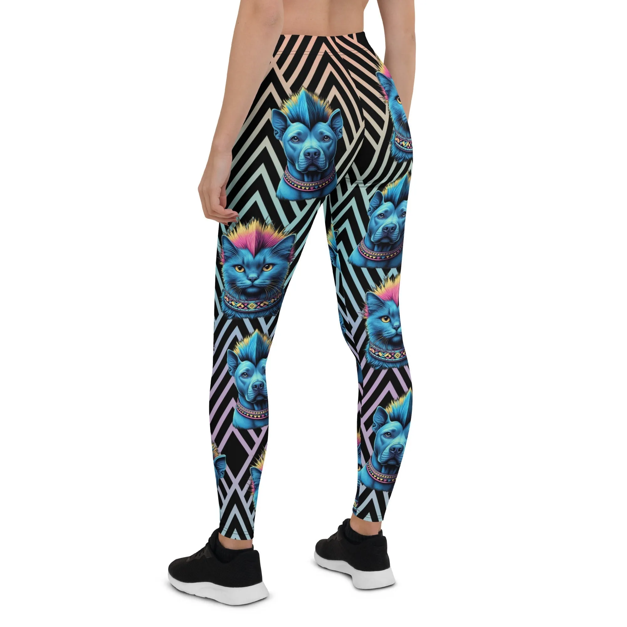 Mohawk Cats & Dogs Leggings