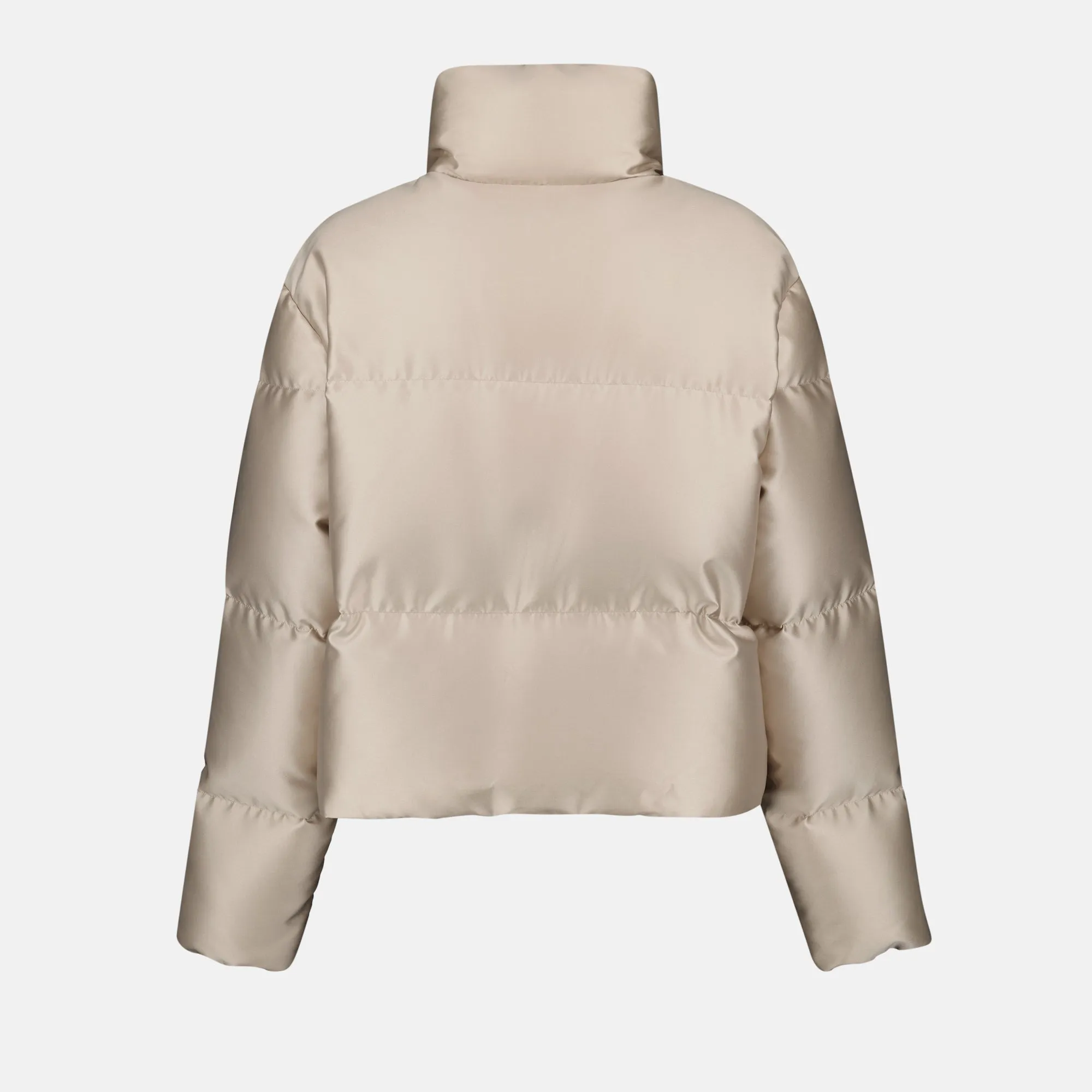 Moncler Nylon Jacket with Gold Detail