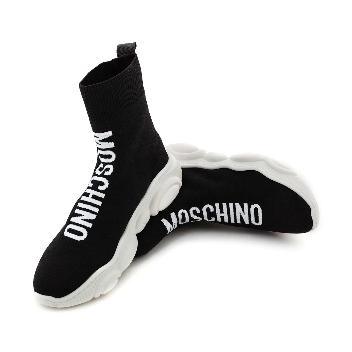 Moschino Unisex Knit Sock Sneakers