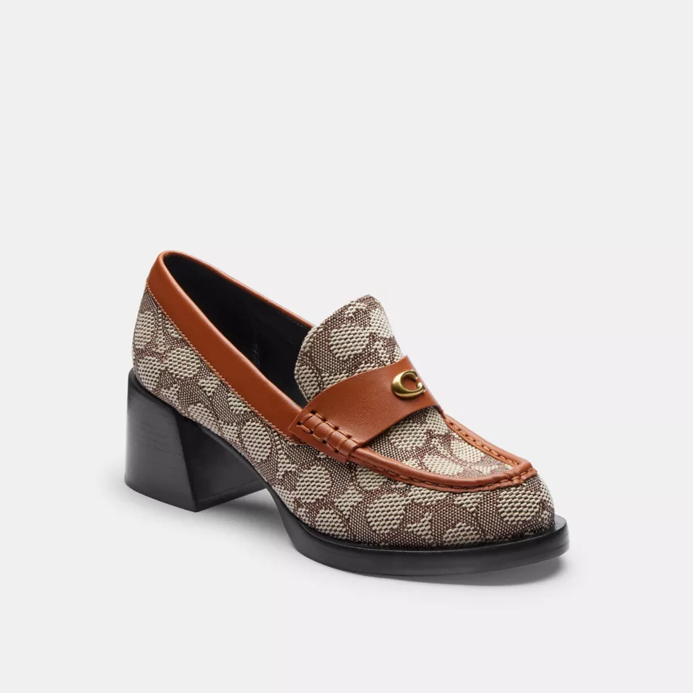 Natalie Loafer In Signature Textile Jacquard