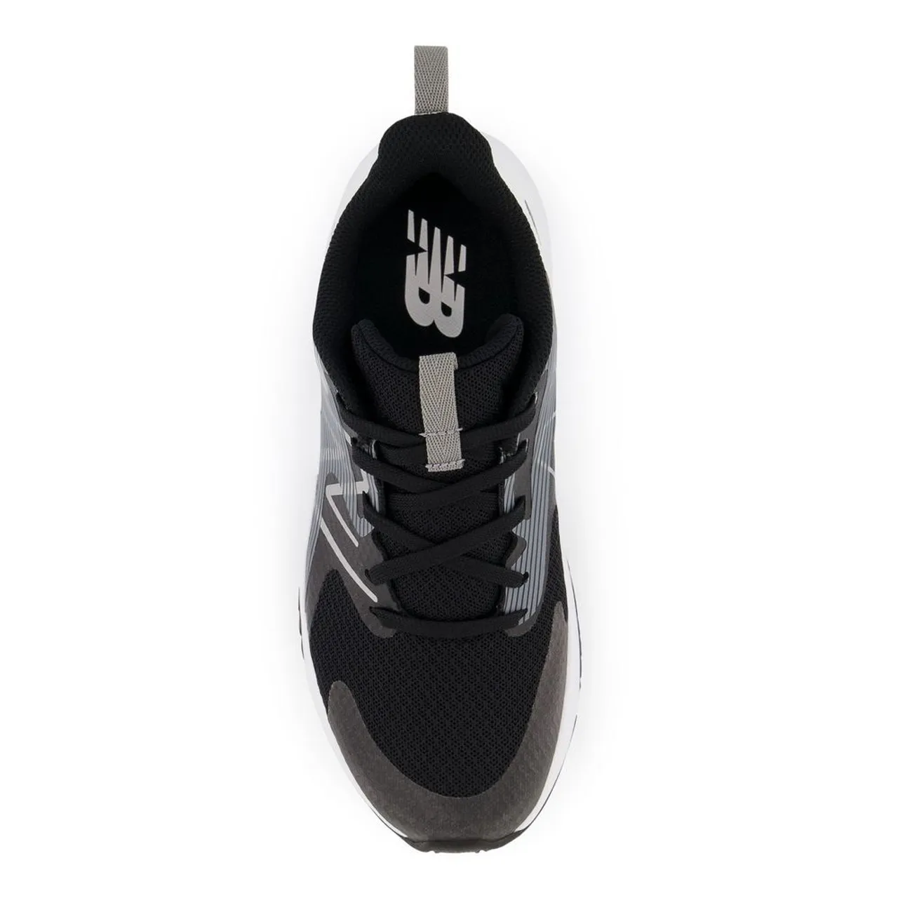 New Balance Big Kids' Rave Run v2 - Black with white