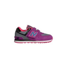 New Balance Kids Velco 574 Outside In Purple