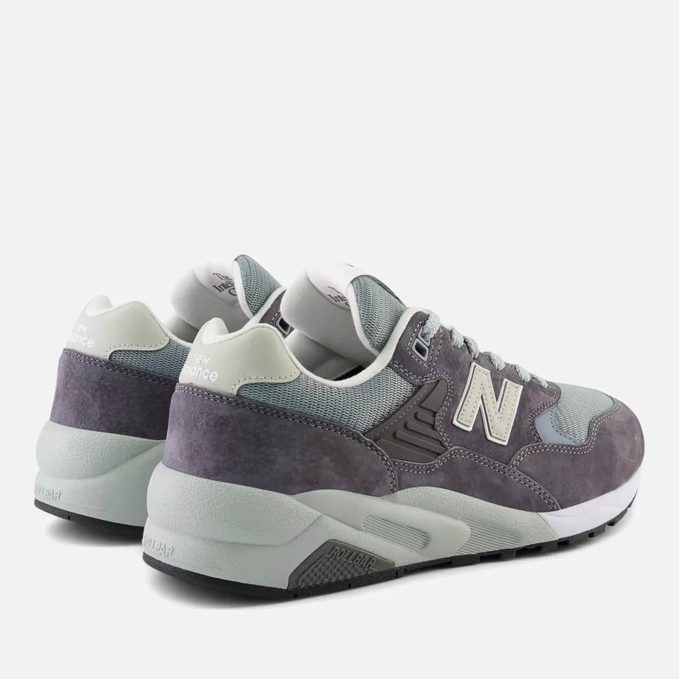 New Balance Men's 580 Suede and Mesh Trainers - UK 7 | Coggles