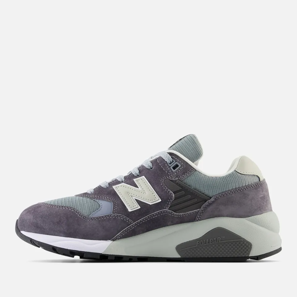 New Balance Men's 580 Suede and Mesh Trainers - UK 7 | Coggles